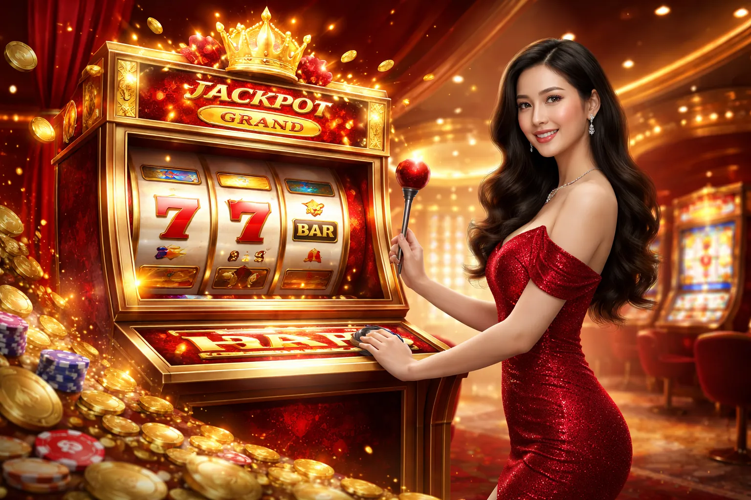 Hình ảnh tổng quan về các trò chơi slot (nổ hũ) đa dạng tại WW88